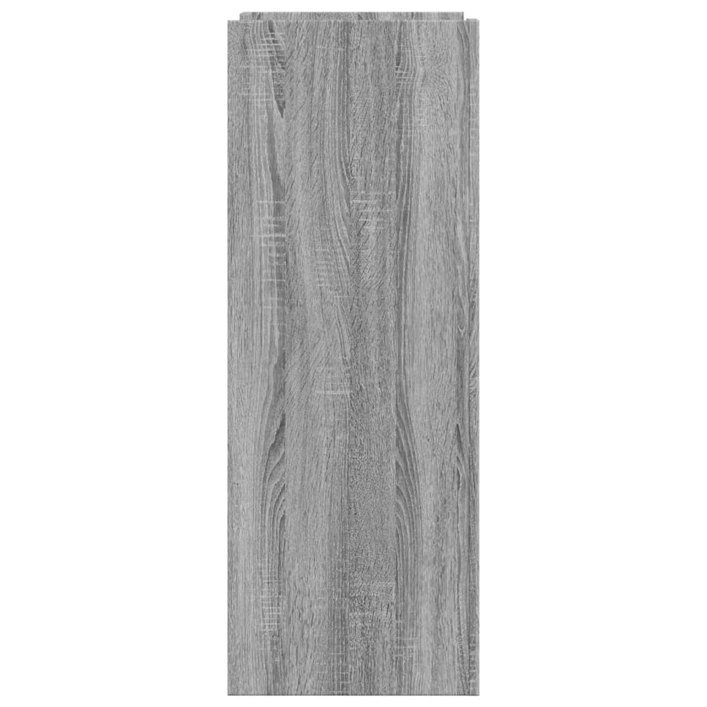 Schuhschrank Grau Sonoma 52x37,5x100 cm Holzwerkstoff