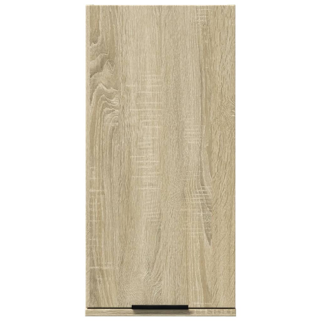 Wand-Badschrank Sonoma-Eiche 32x20x67 cm