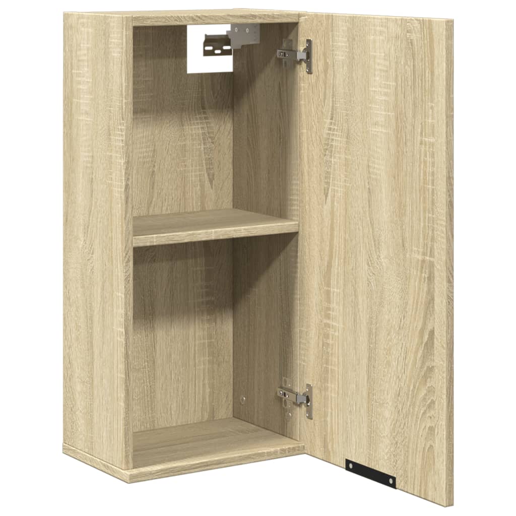 Wand-Badschrank Sonoma-Eiche 32x20x67 cm