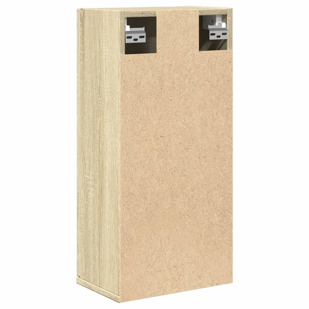 Wand-Badschrank Sonoma-Eiche 32x20x67 cm