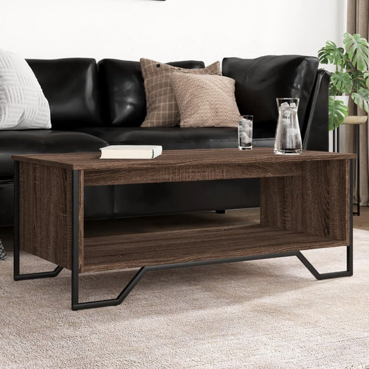 Couchtisch Braun Eichen-Optik 100x51x40 cm Holzwerkstoff