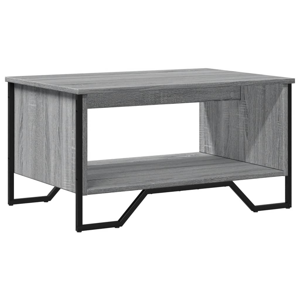 Couchtisch Grau Sonoma 75x51x40 cm Holzwerkstoff