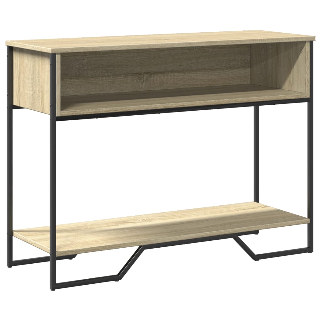 Konsolentisch Sonoma-Eiche 100x35x74,5 cm Holzwerkstoff