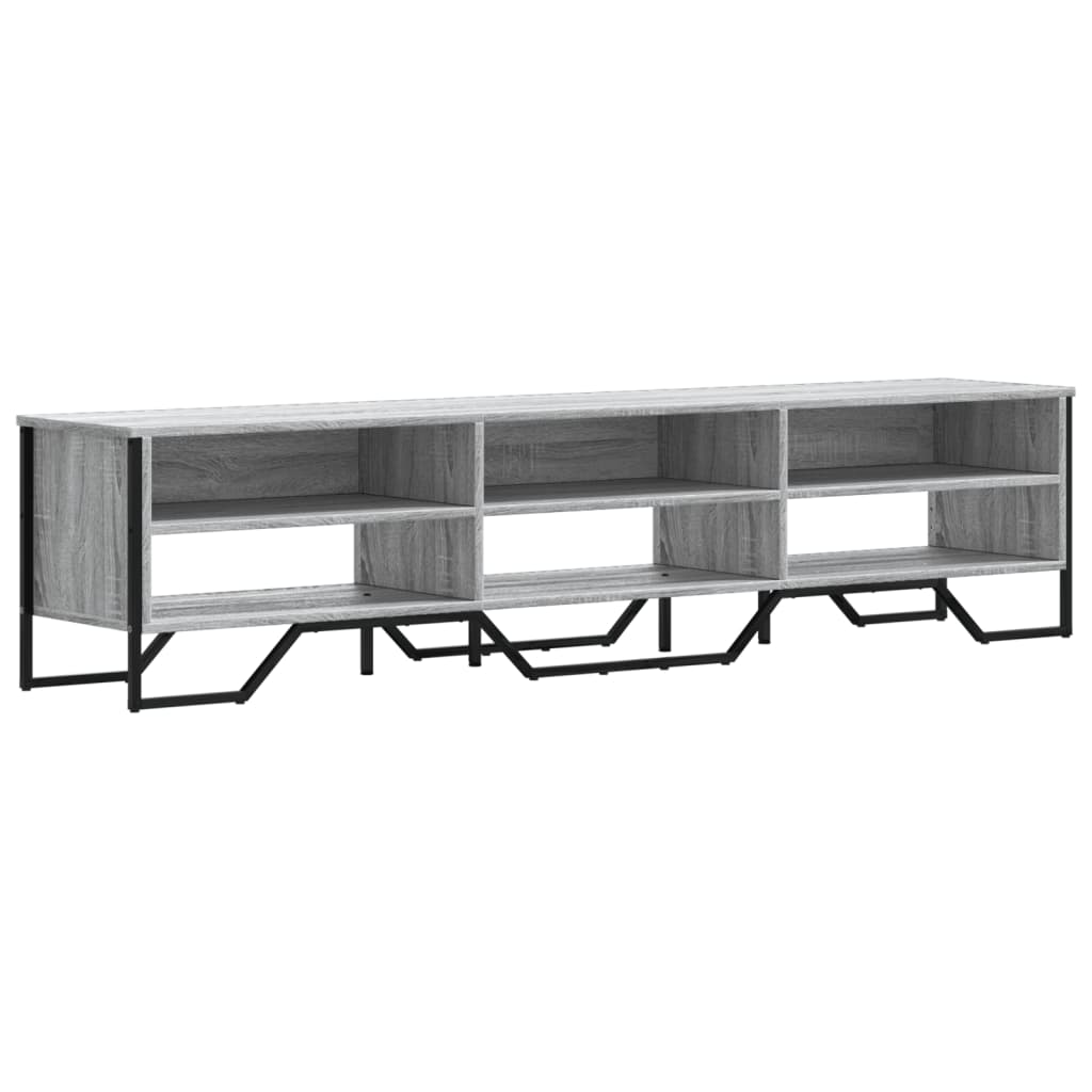 TV-Schrank Grau Sonoma 180x34x41 cm Holzwerkstoff