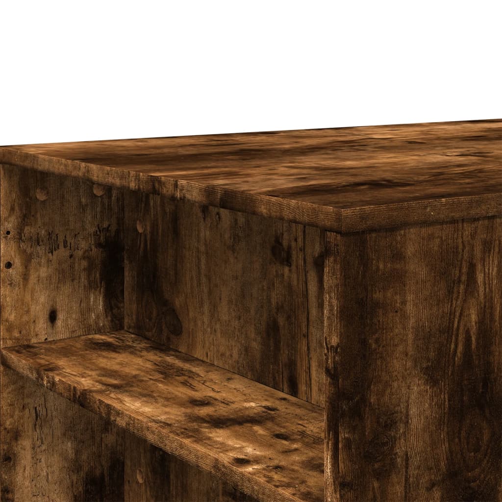 Couchtisch Räuchereiche 102x55x42 cm Holzwerkstoff