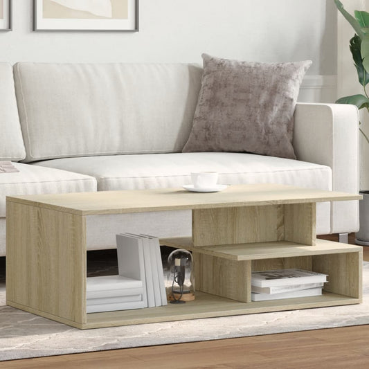 Couchtisch Sonoma-Eiche 102x55x35 cm Holzwerkstoff