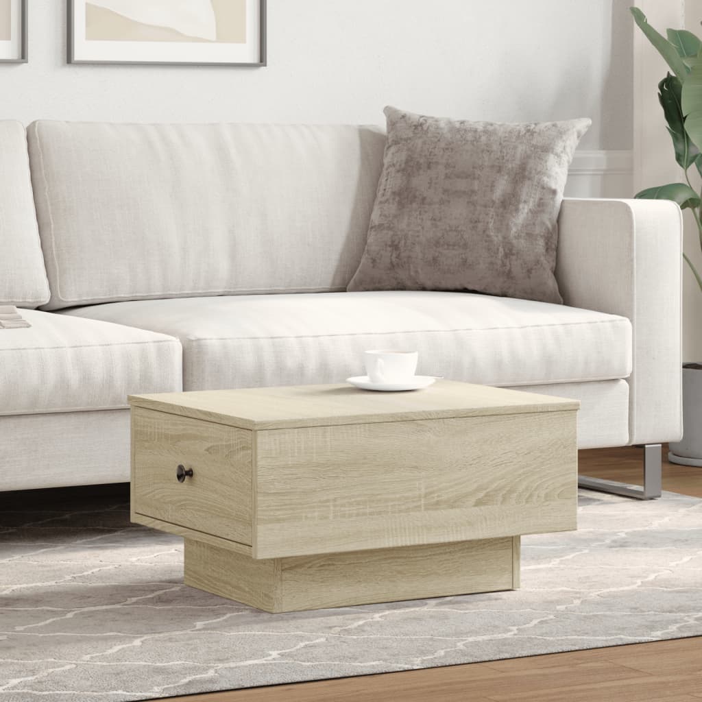 Couchtisch Sonoma-Eiche 60x45x31 cm Holzwerkstoff