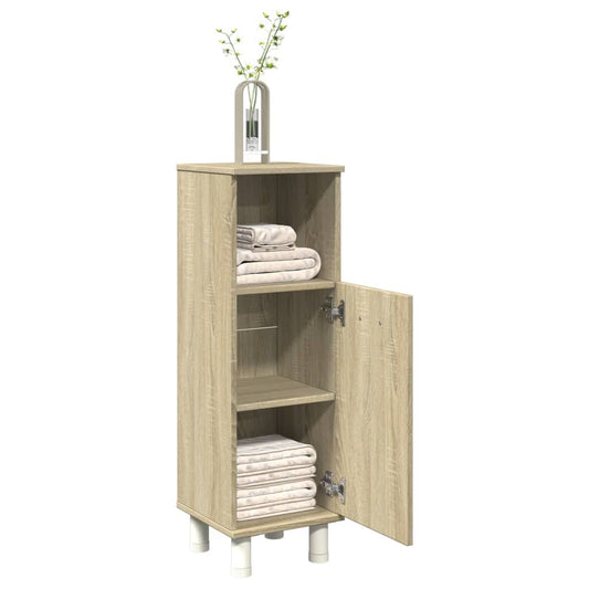 Badschrank Sonoma-Eiche 30,5x30x95 cm Holzwerkstoff