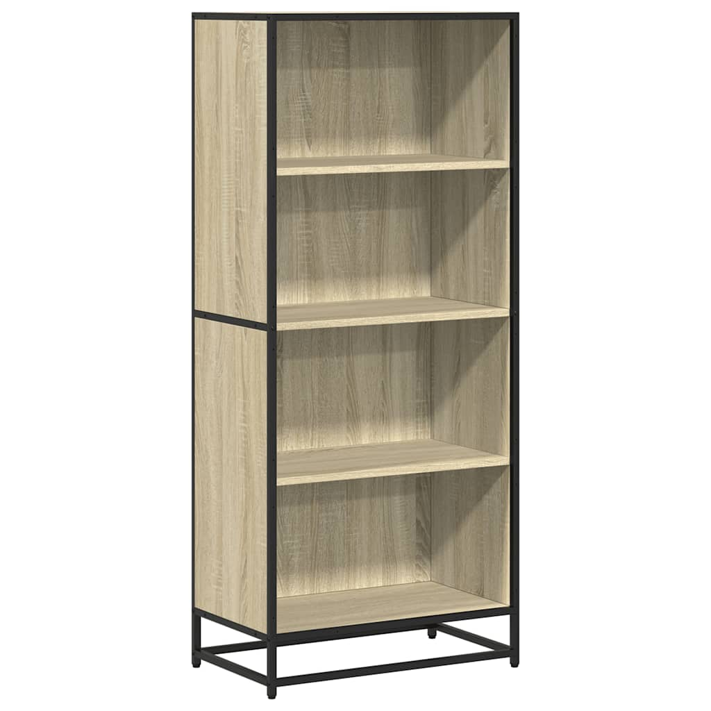 Bücherregal Sonoma-Eiche 60x35x139 cm Holzwerkstoff