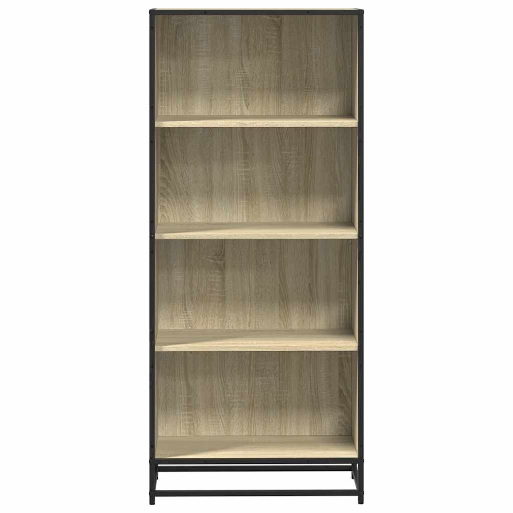 Bücherregal Sonoma-Eiche 60x35x139 cm Holzwerkstoff