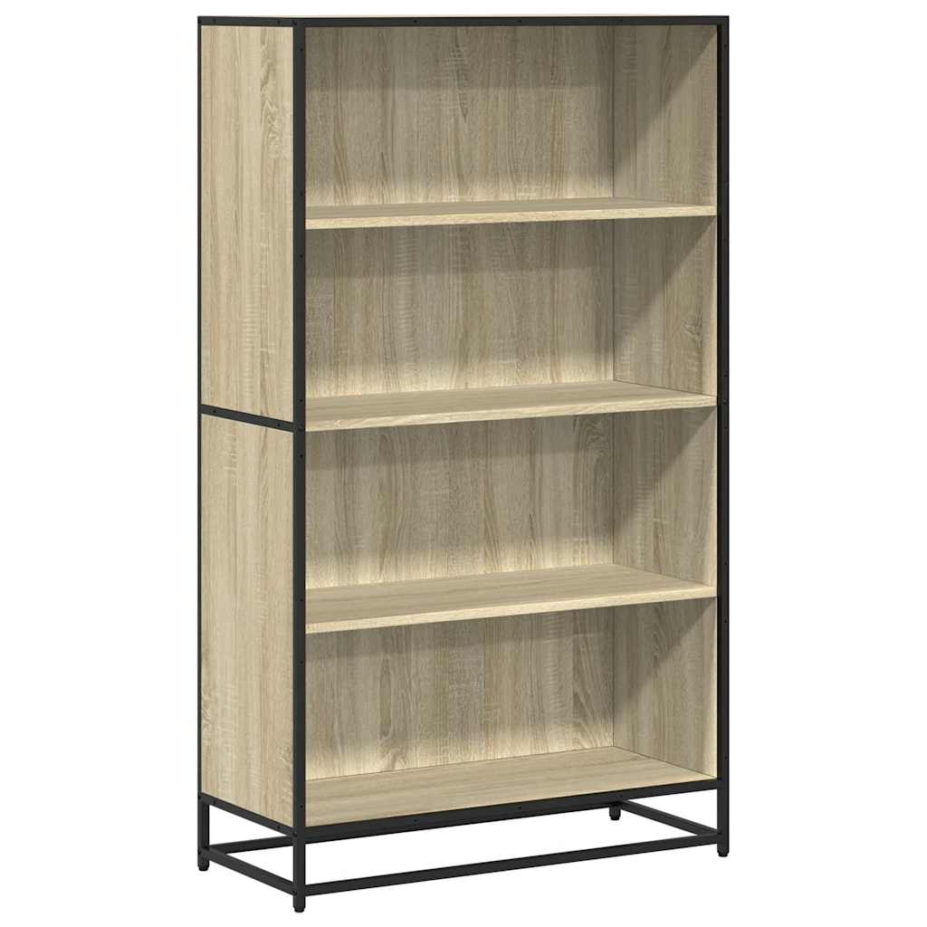 Bücherregal Sonoma-Eiche 80,5x35x139 cm Holzwerkstoff