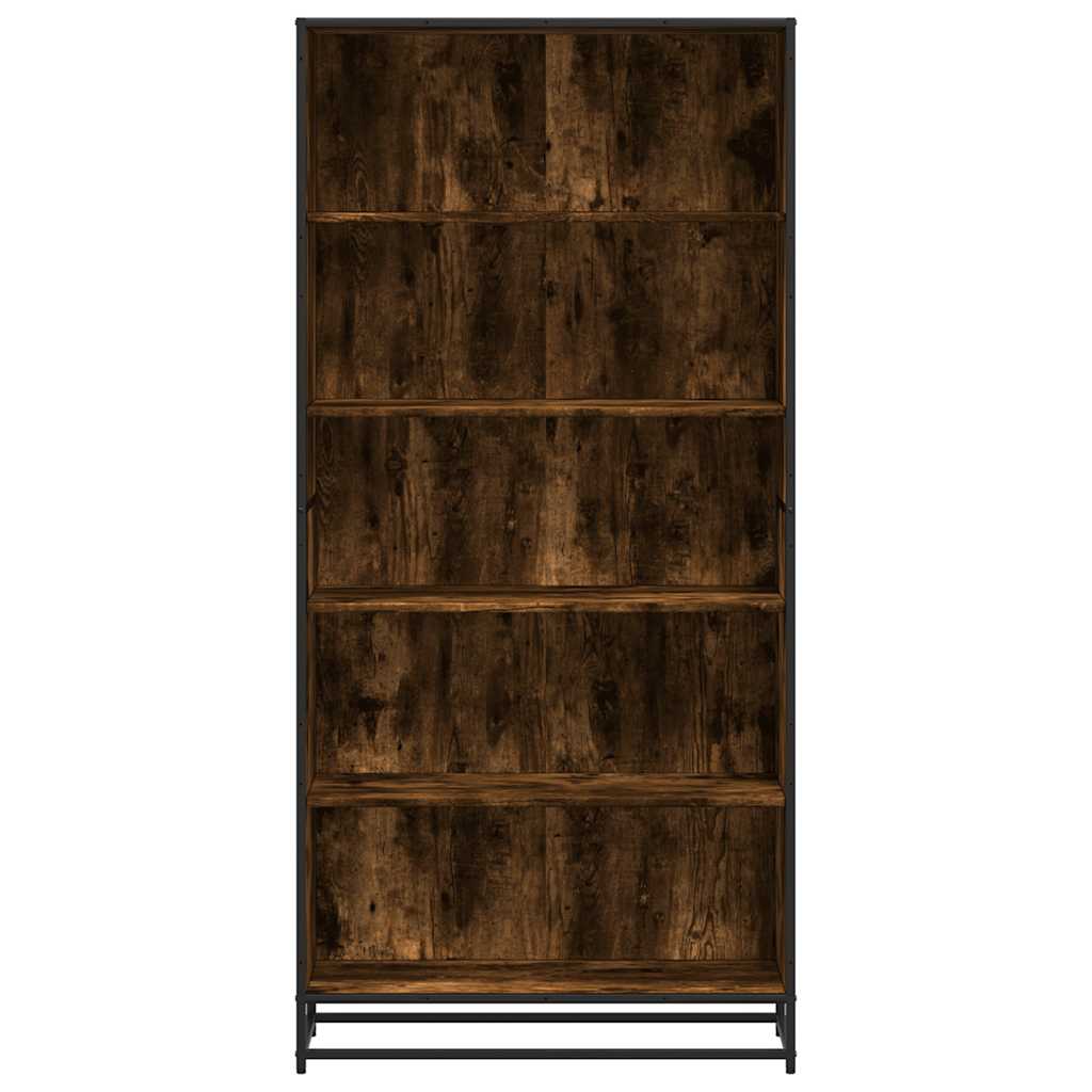 Bücherregal Räuchereiche 80,5x35x170,5 cm Holzwerkstoff