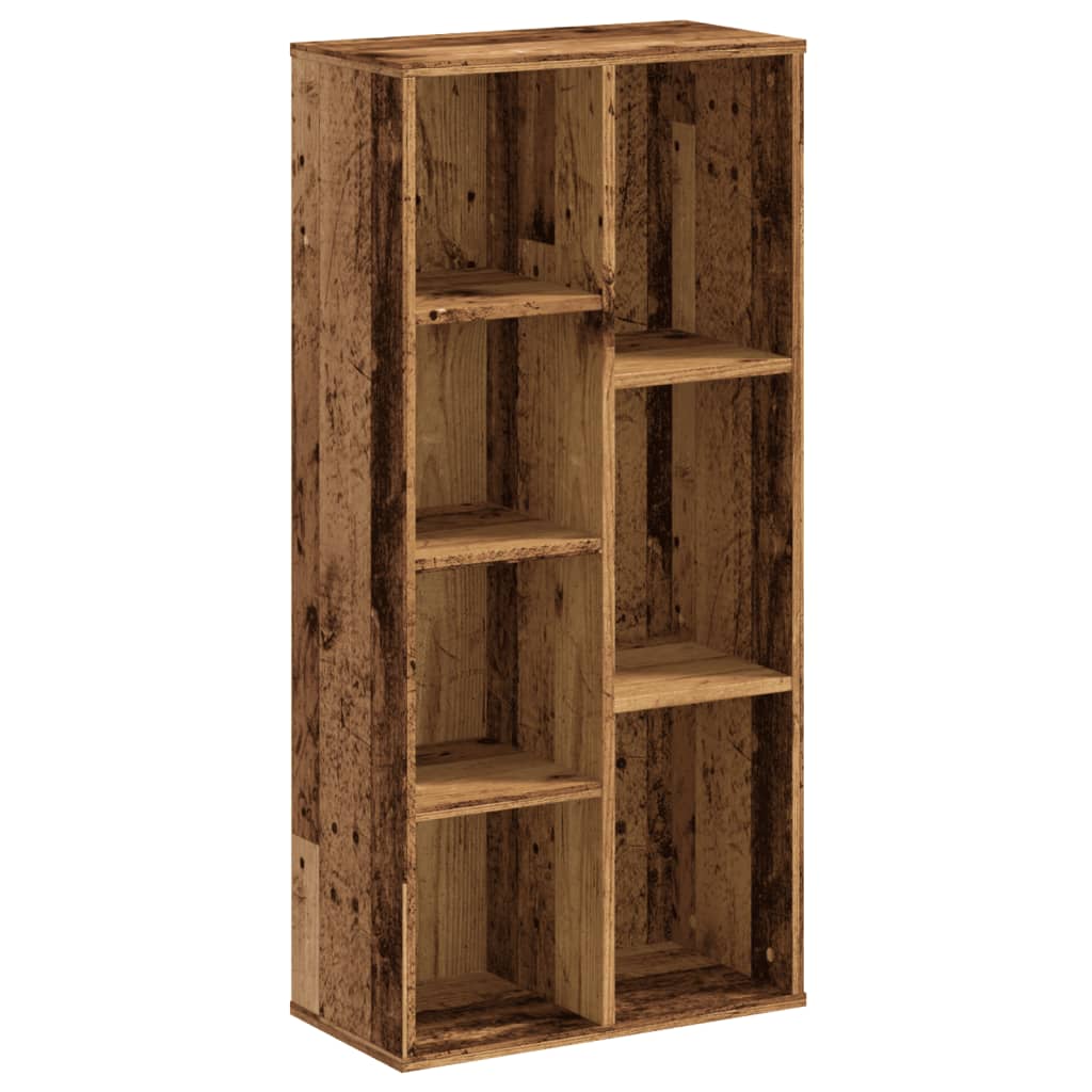 Bücherregal Altholz-Optik 50x25x105 cm Holzwerkstoff