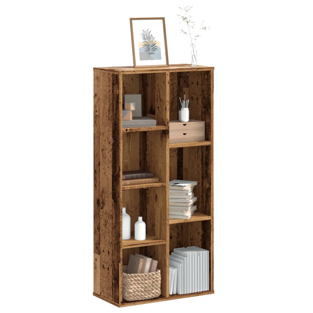 Bücherregal Altholz-Optik 50x25x105 cm Holzwerkstoff