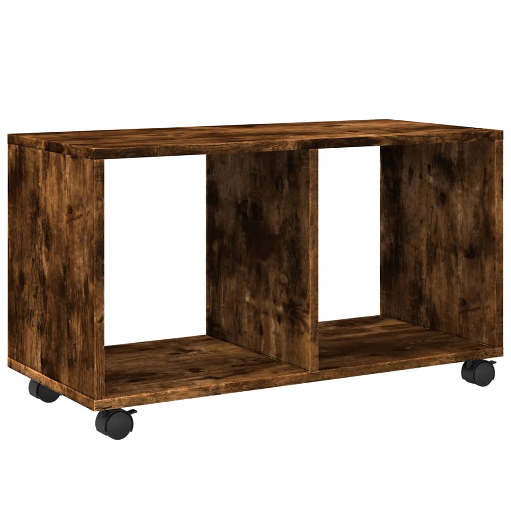 Rollschrank Räuchereiche 72x33x42,5 cm Holzwerkstoff