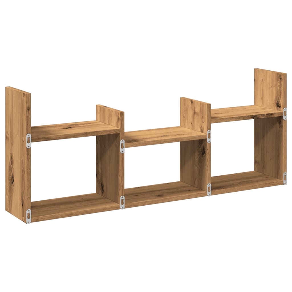 Wandschrank 100x18x40 cm Artisan-Eiche Holzwerkstoff