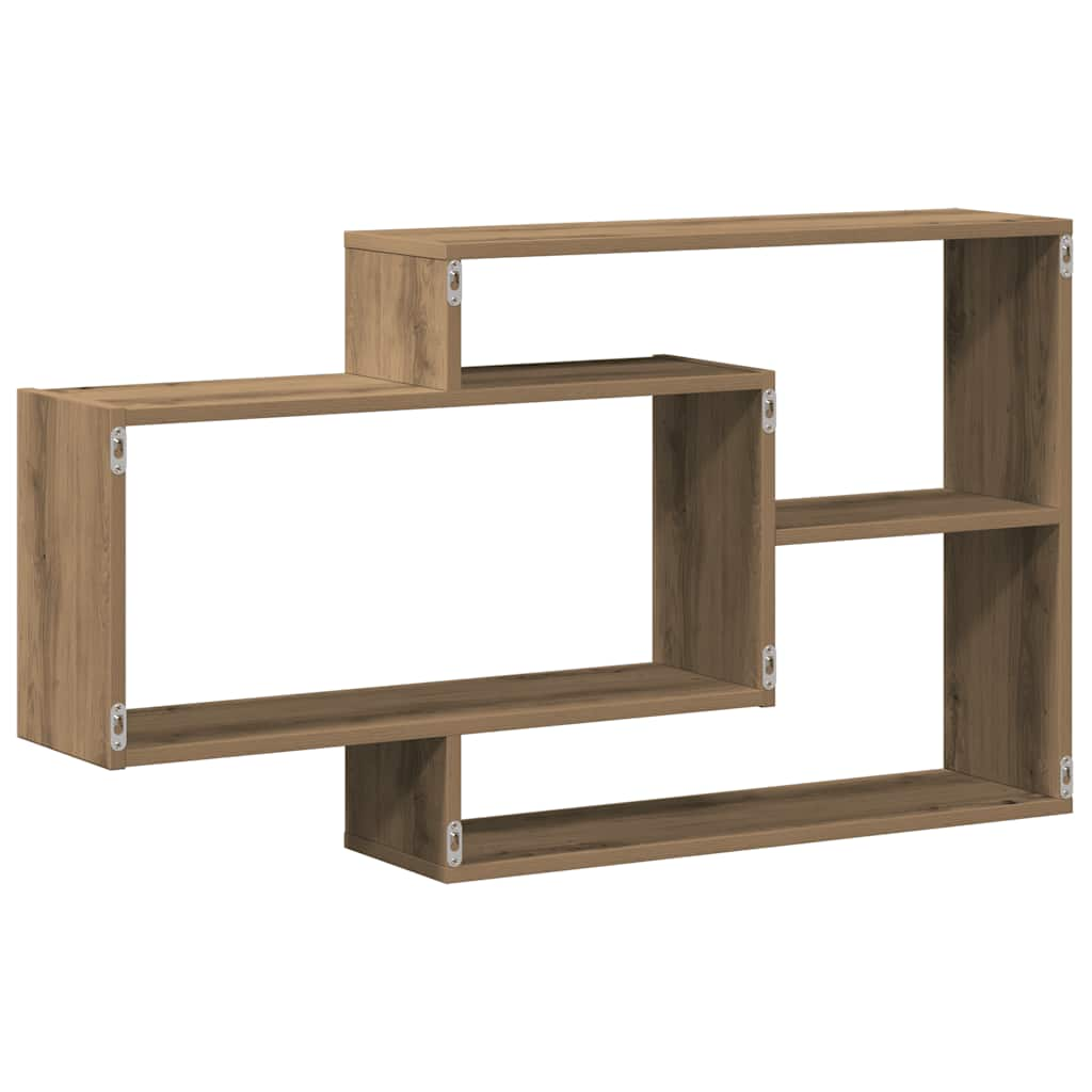 Wandregal Artisan-Eiche 104x20x58,5 cm Holzwerkstoff