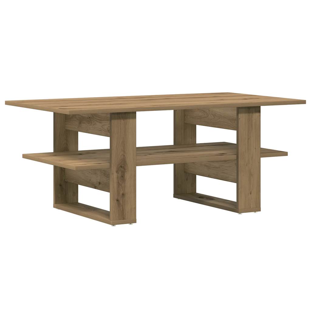 Couchtisch Artisan-Eiche 102x55x42 cm Holzwerkstoff