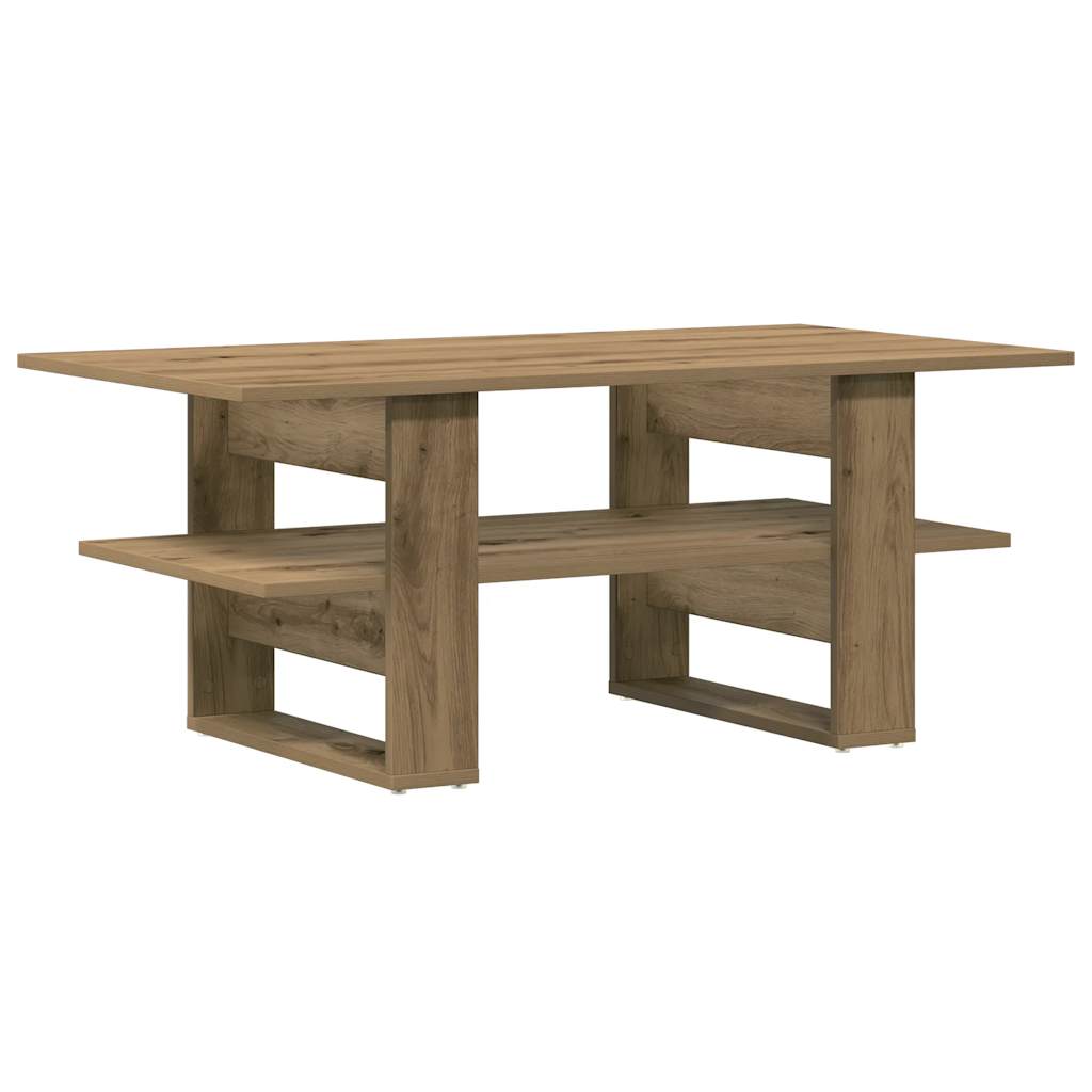 Couchtisch Artisan-Eiche 102x55x42 cm Holzwerkstoff