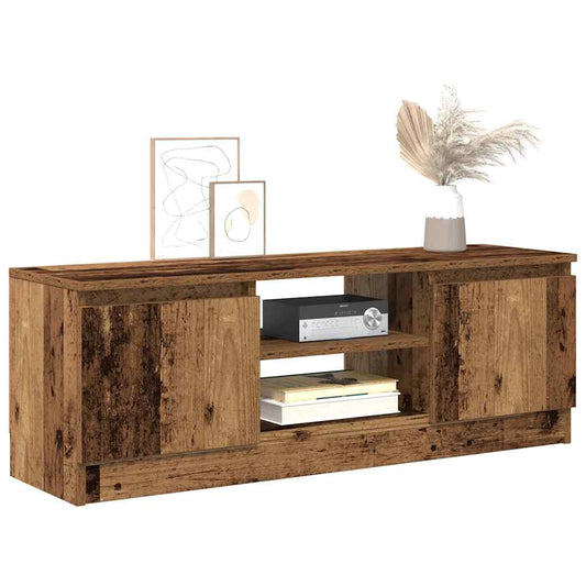 TV-Schrank Altholz-Optik 102x30x36 cm Holzwerkstoff