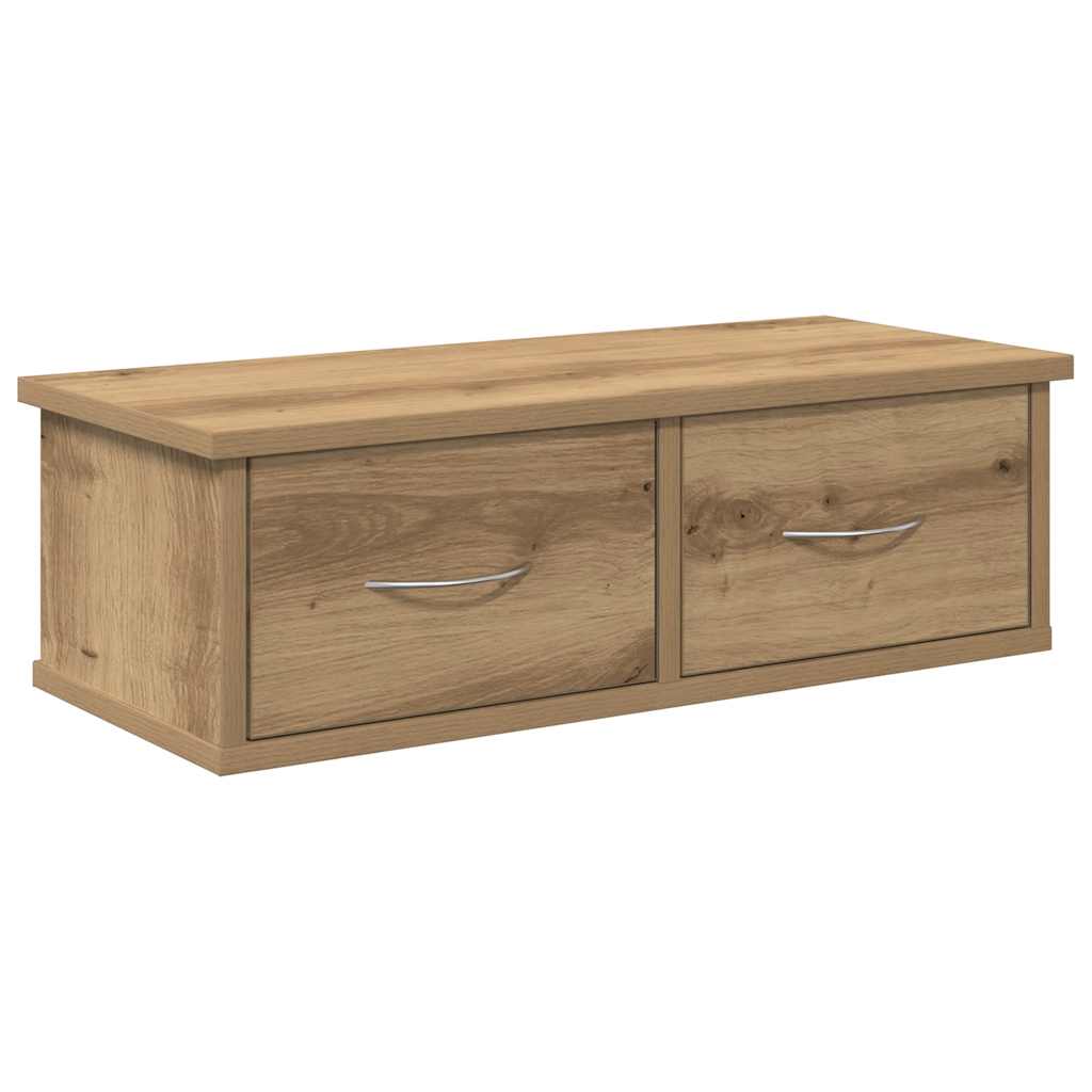 Wandschrank Artisan-Eiche 60x26x18,5 cm Holzwerkstoff