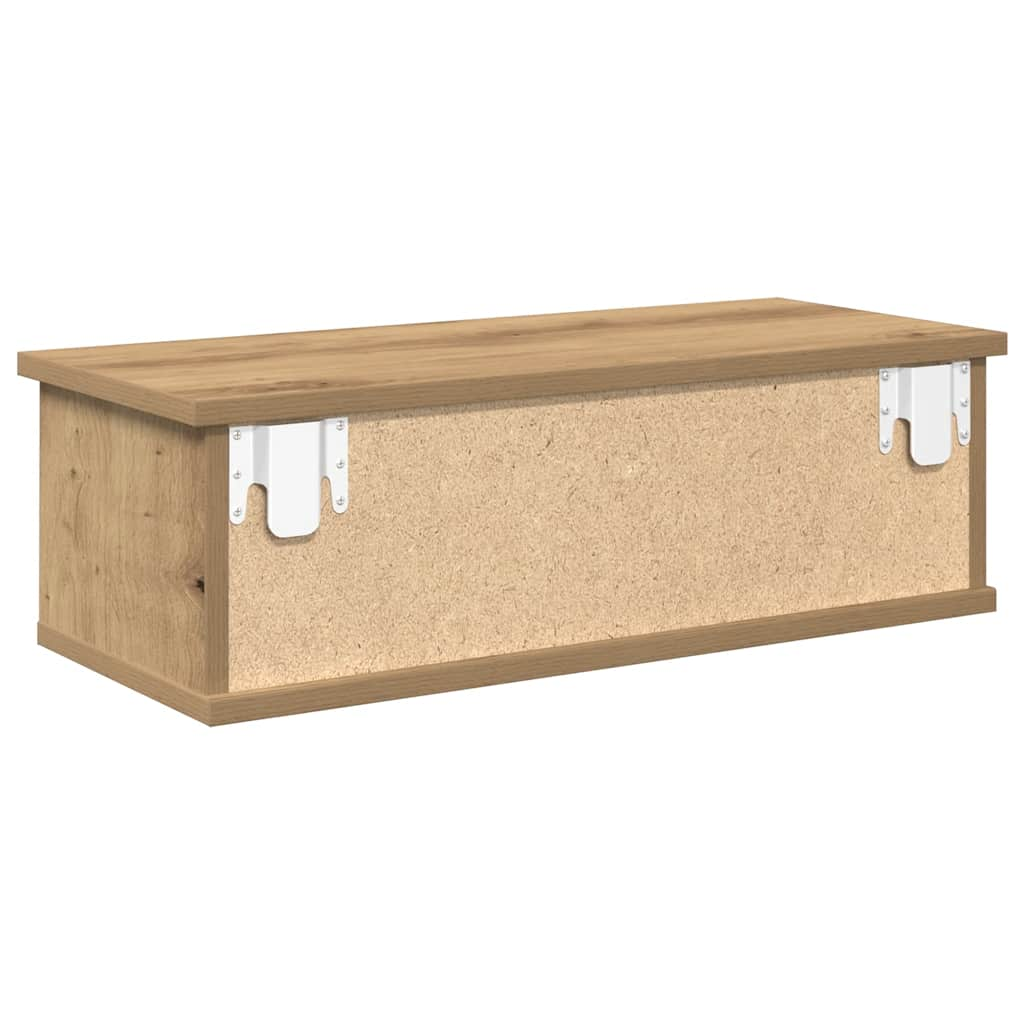 Wandschrank Artisan-Eiche 60x26x18,5 cm Holzwerkstoff