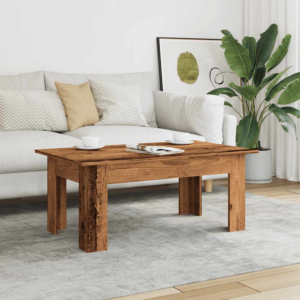 Couchtisch Altholz-Optik 100x60x42 cm Holzwerkstoff