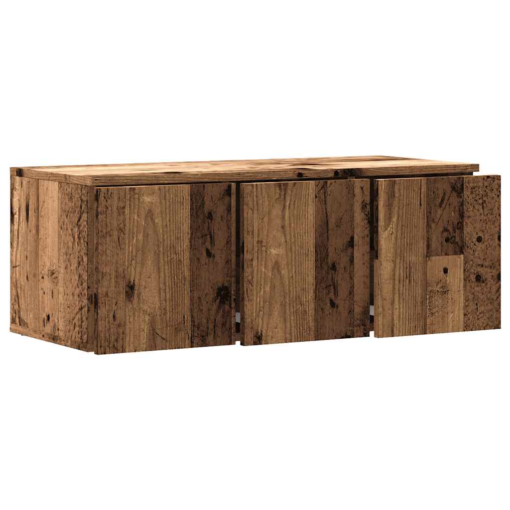 TV-Schrank Altholz-Optik 80x34x30 cm Holzwerkstoff