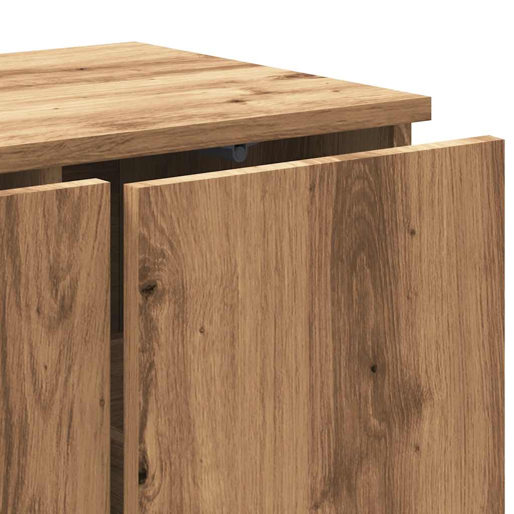 TV-Schrank Artisan-Eiche 80x34x30 cm Holzwerkstoff