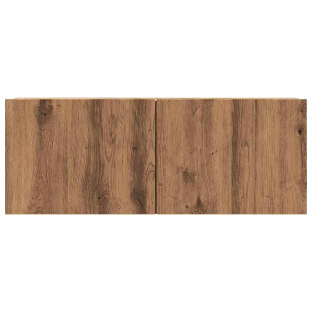 TV-Wandschrank Artisan-Eiche 80x30x30 cm Holzwerkstoff