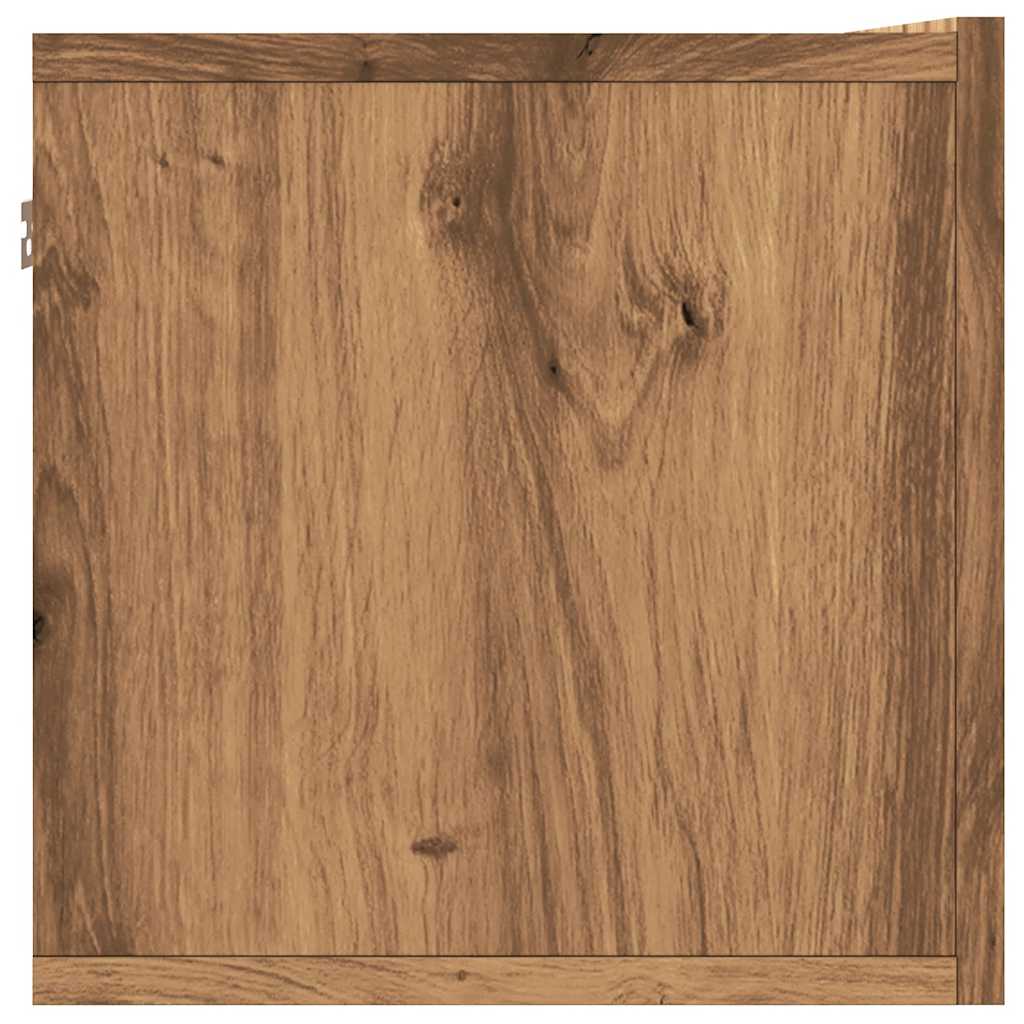 TV-Wandschrank Artisan-Eiche 80x30x30 cm Holzwerkstoff