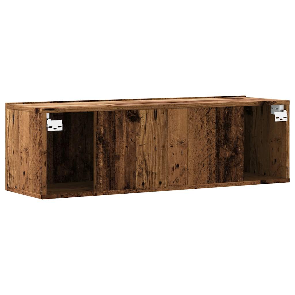 TV-Wandschrank Altholz-Optik 100x30x30 cm Holzwerkstoff