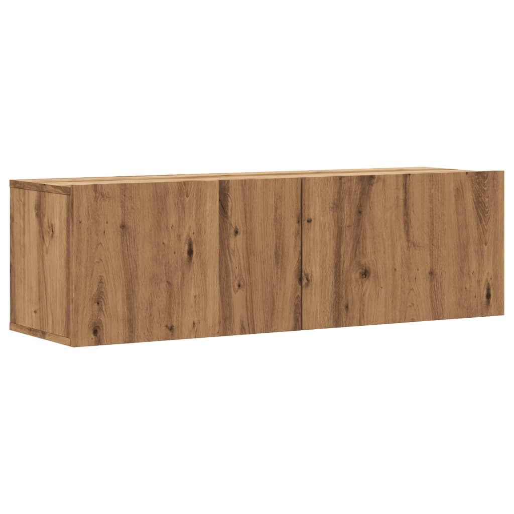 TV-Wandschrank Artisan-Eiche 100x30x30 cm Holzwerkstoff