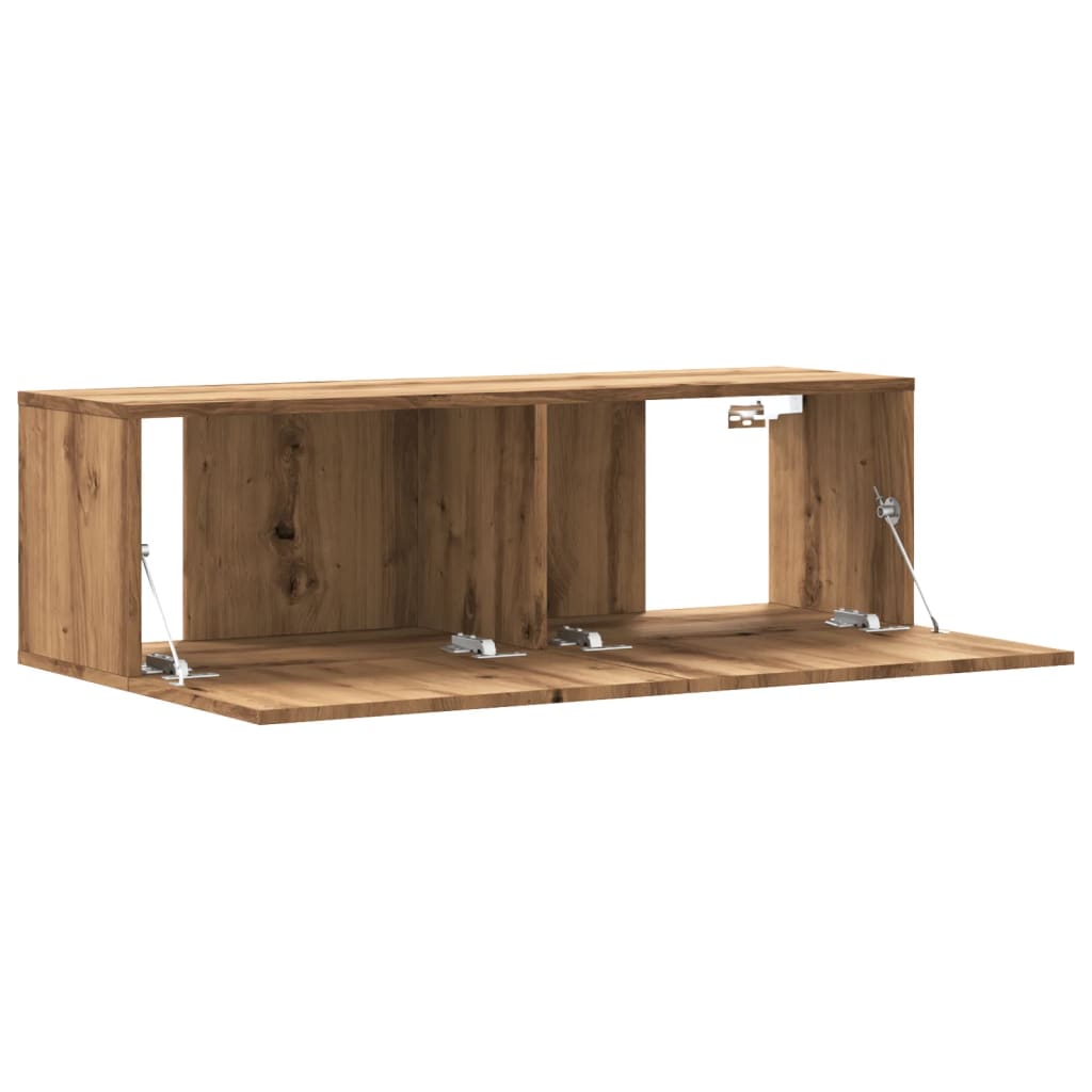 TV-Wandschrank Artisan-Eiche 100x30x30 cm Holzwerkstoff