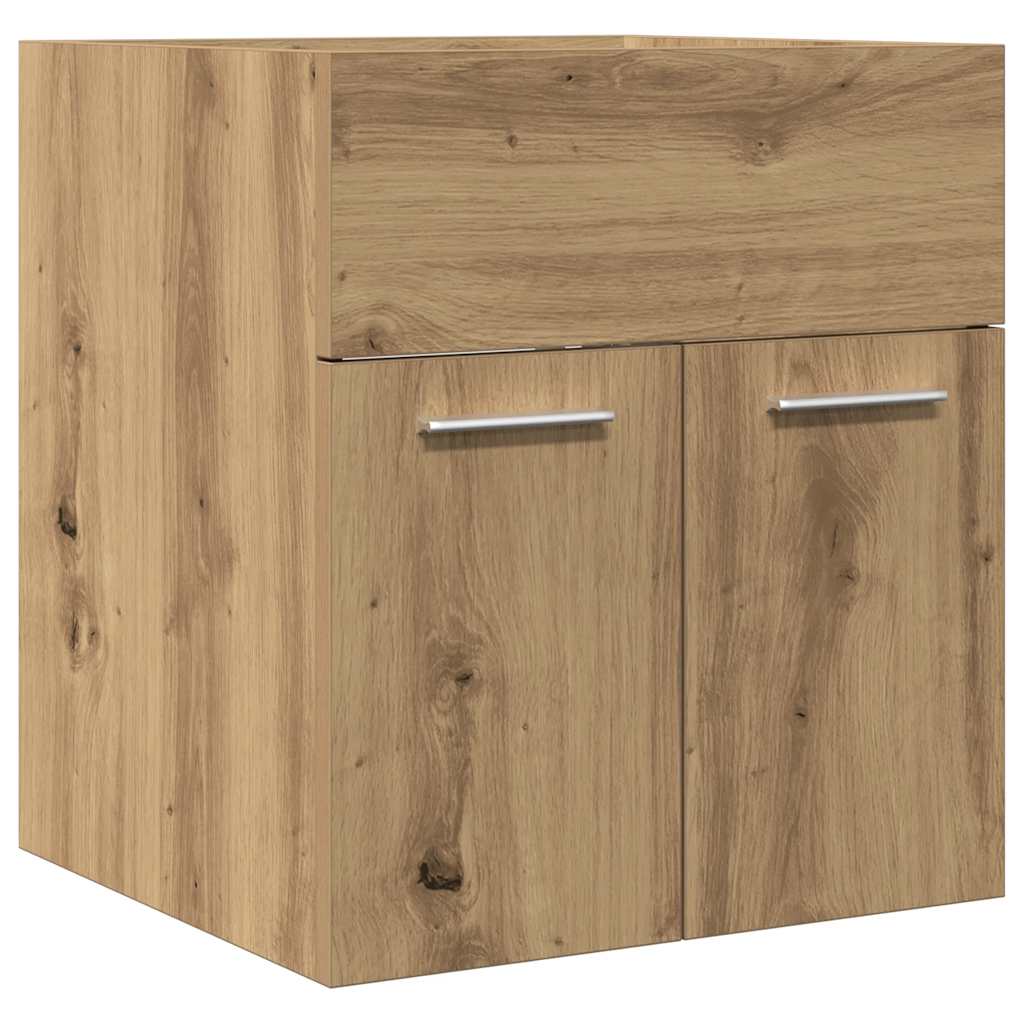 Waschbeckenschrank Artisan-Eiche 41x38,5x46 Holzwerkstoff