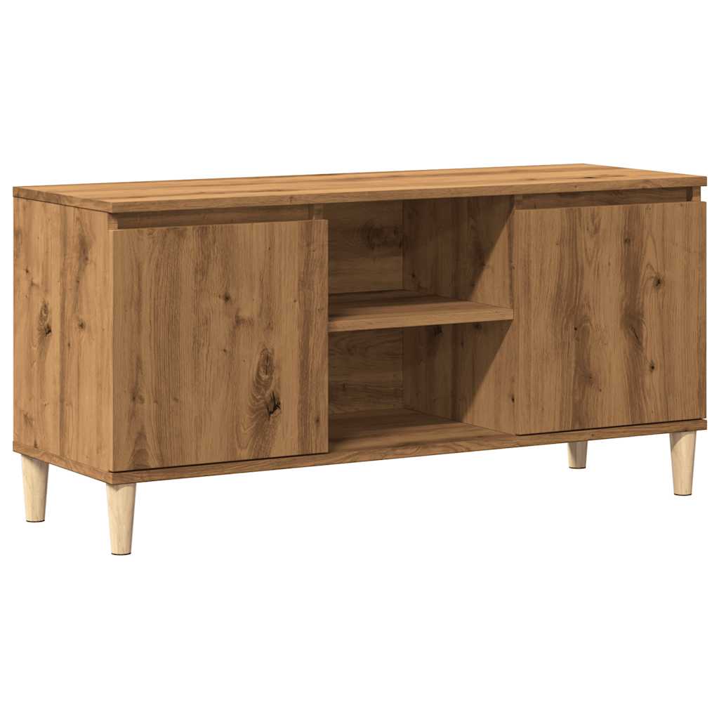 TV-Schrank Artisan-Eiche 102x35x50 cm Holzwerkstoff