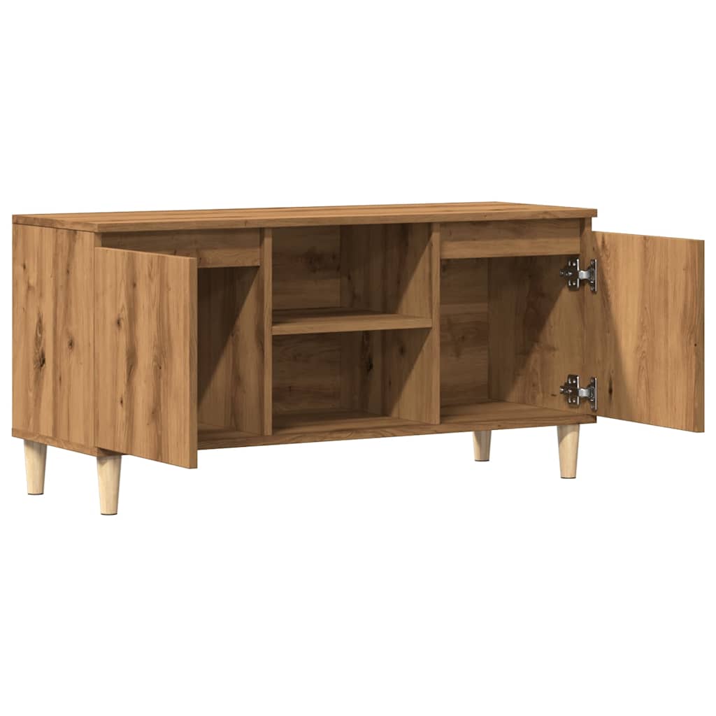 TV-Schrank Artisan-Eiche 102x35x50 cm Holzwerkstoff