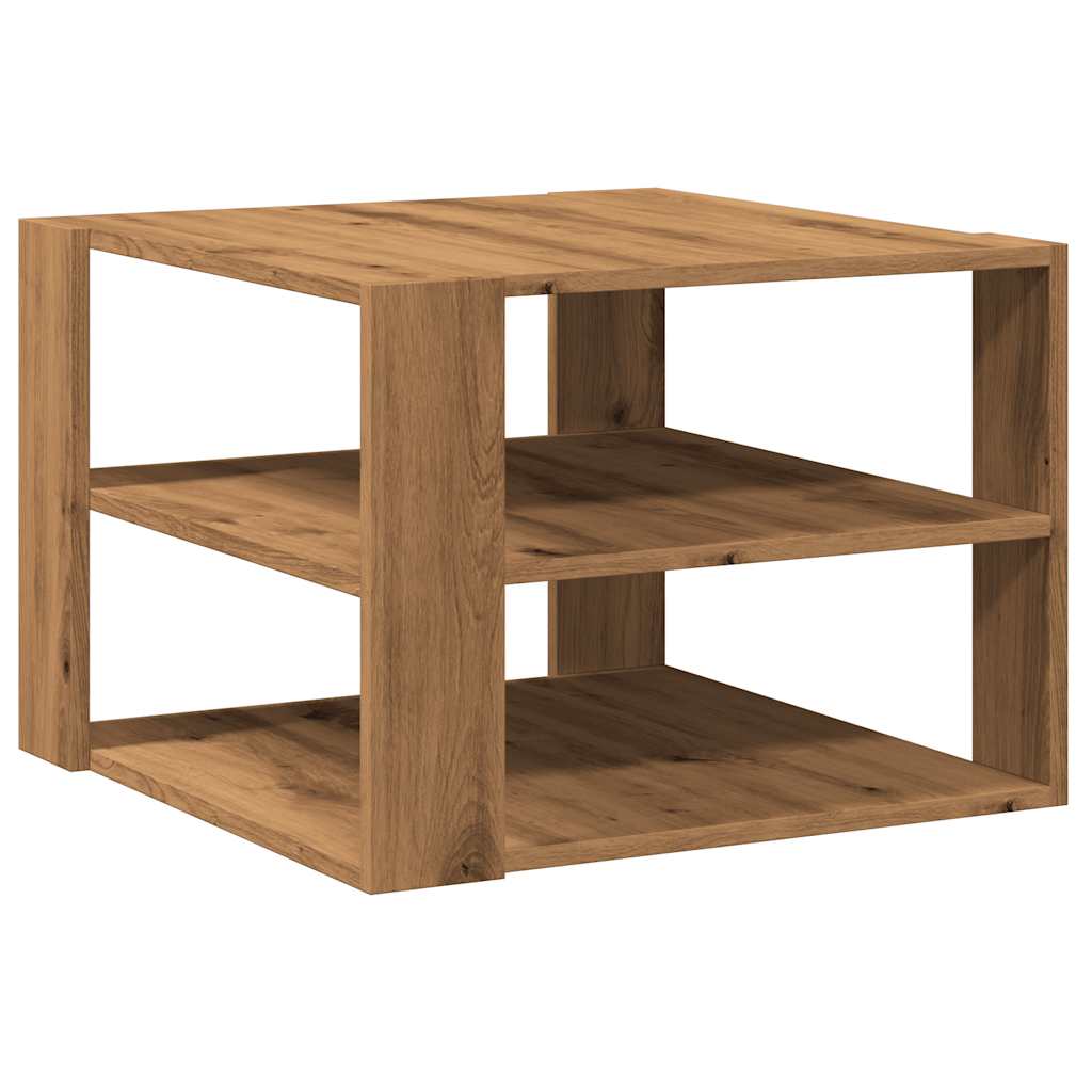 Couchtisch Artisan-Eiche 58x58x40 cm Holzwerkstoff