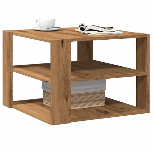 Couchtisch Artisan-Eiche 58x58x40 cm Holzwerkstoff