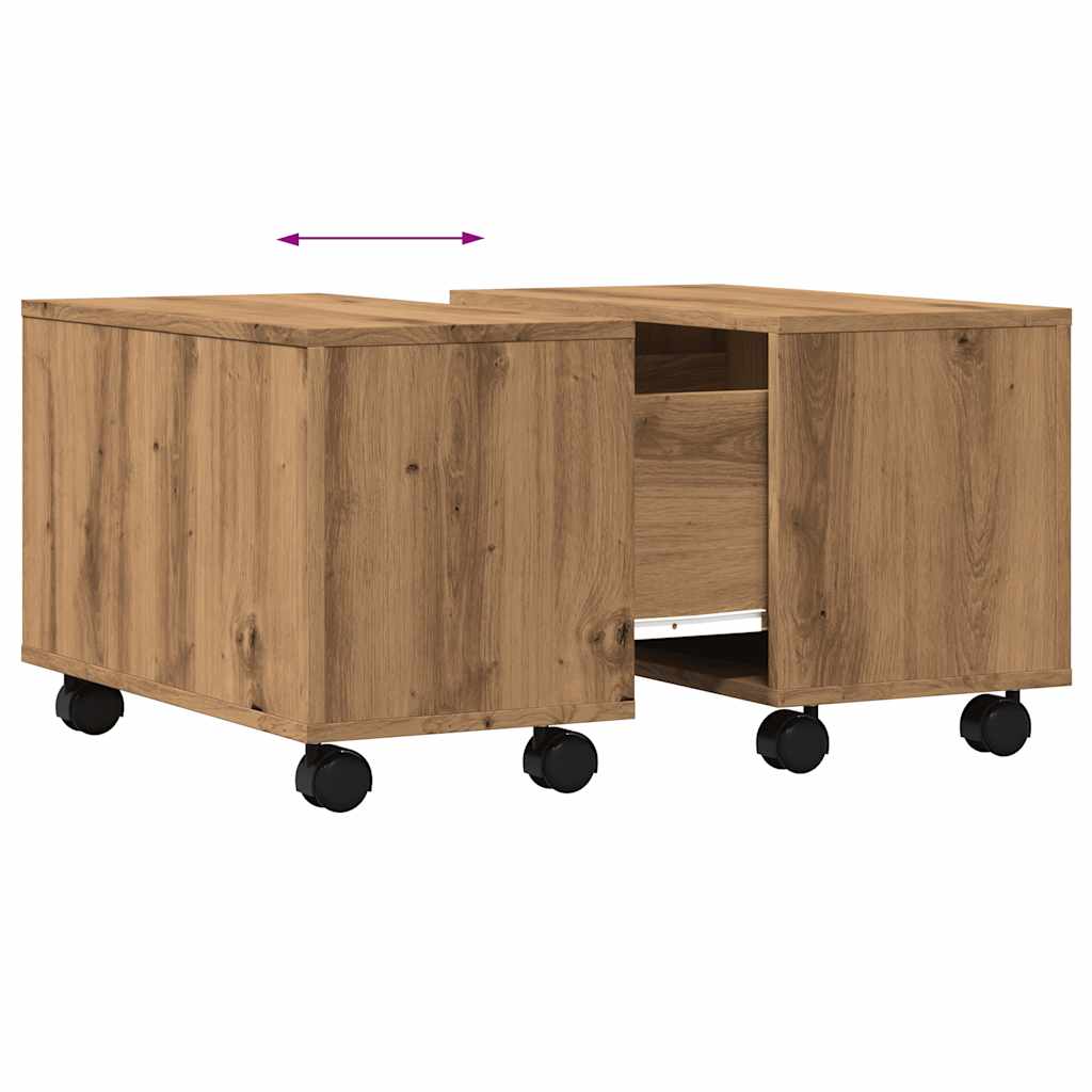 Couchtisch Artisan-Eiche 60x60x38 cm Holzwerkstoff