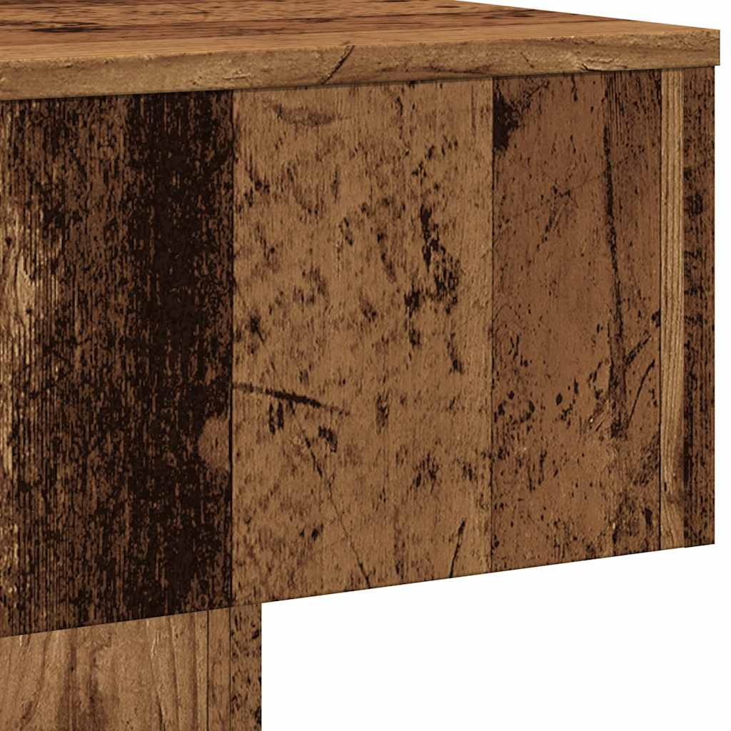 Couchtisch Altholz-Optik 60x60x31,5 cm Holzwerkstoff