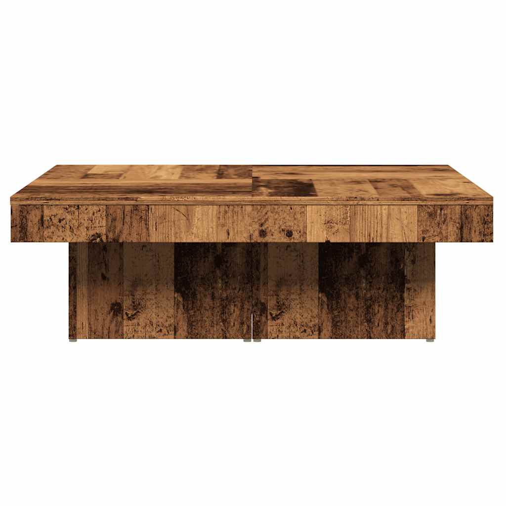 Couchtisch Altholz-Optik 90x90x28 cm Holzwerkstoff