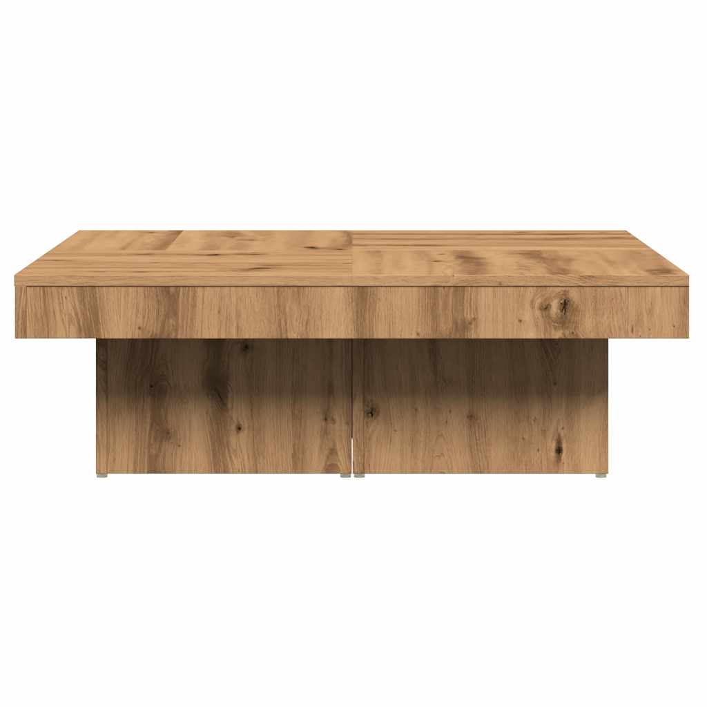 Couchtisch Artisan-Eiche 90x90x28 cm Holzwerkstoff