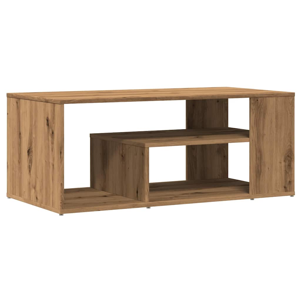 Couchtisch Artisan-Eiche 100x50x40 cm Holzwerkstoff