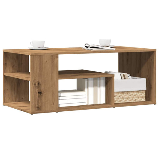 Couchtisch Artisan-Eiche 100x50x40 cm Holzwerkstoff