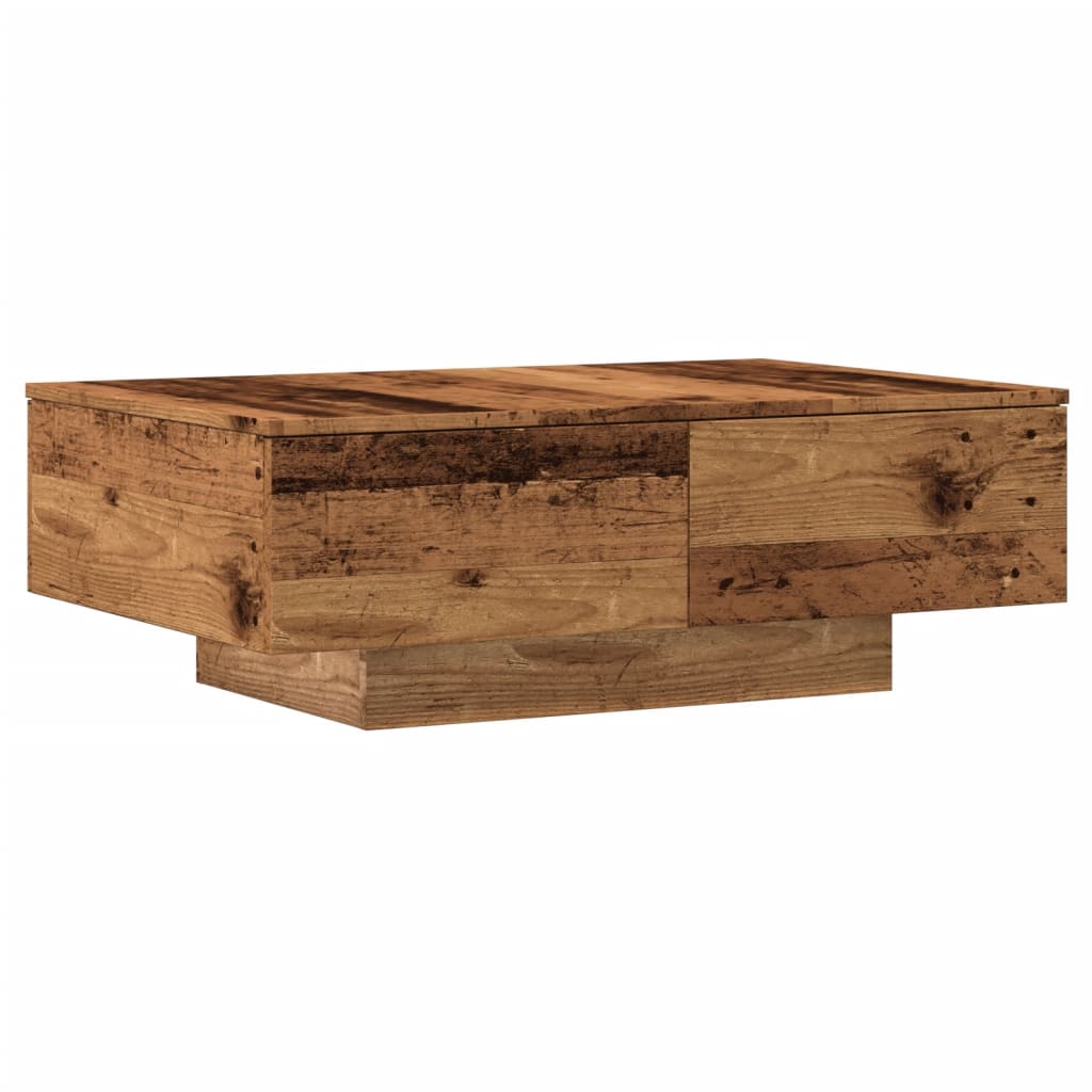 Couchtisch Altholz-Optik 90x60x31 cm Holzwerkstoff