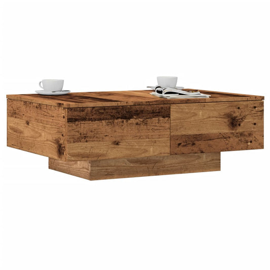 Couchtisch Altholz-Optik 90x60x31 cm Holzwerkstoff