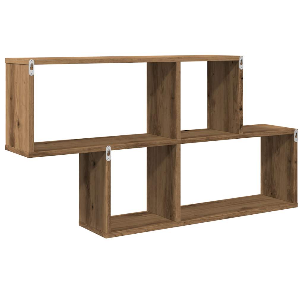 Wandregal Artisan-Eiche 100x18x53 cm Holzwerkstoff