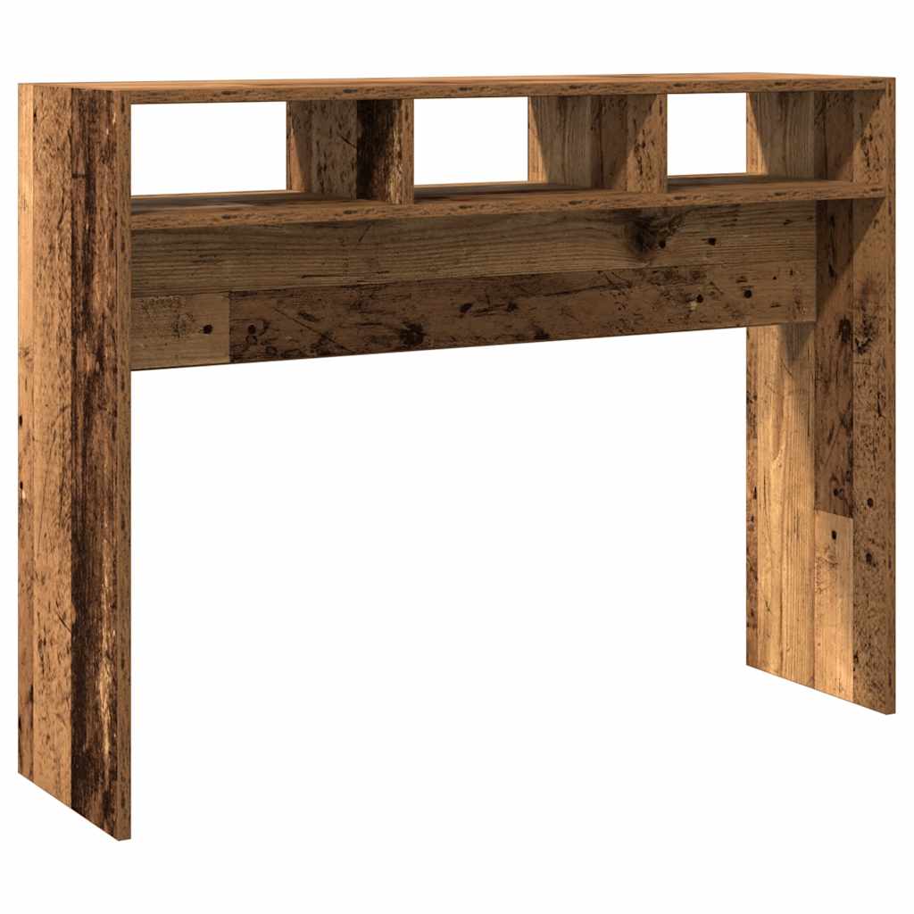 Konsolentisch Altholz-Optik 105x30x80 cm Holzwerkstoff