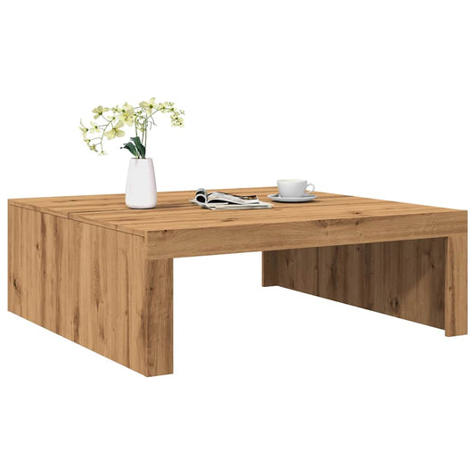 Couchtisch Artisan-Eiche 100x100x35 cm Holzwerkstoff